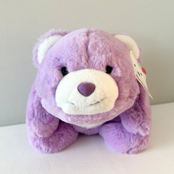 New! GUND Snuffles Lavender Bear Plush 10” Stuffed Animal Toy Purple NWT - Picture 5 of 8
